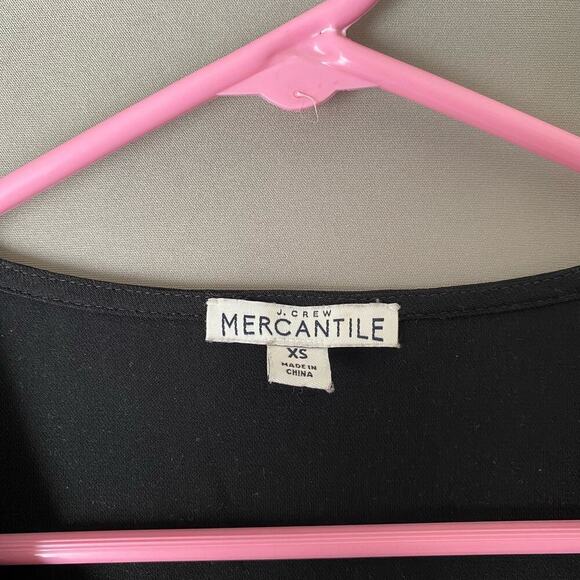 J. Crew Mercantile office blouse preppy minimalist career size XS - Picture 6 of 6